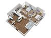 2 Bedroom 1 bath apartment